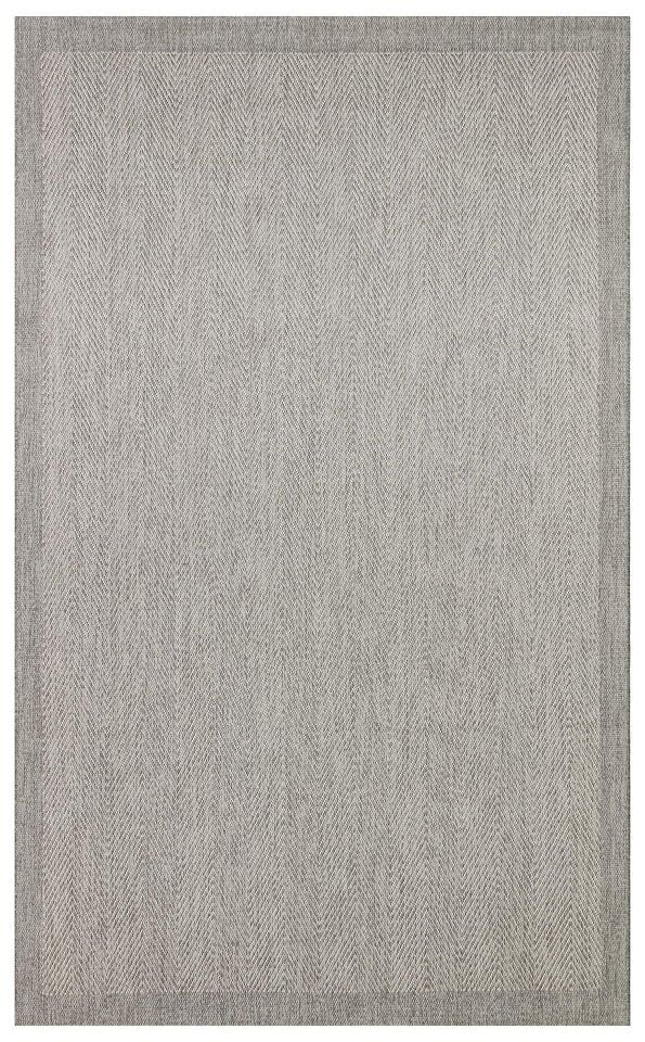 Mono 02 Gri Modern Kaymaz Tabanlı Dekoratif Sisal Halı