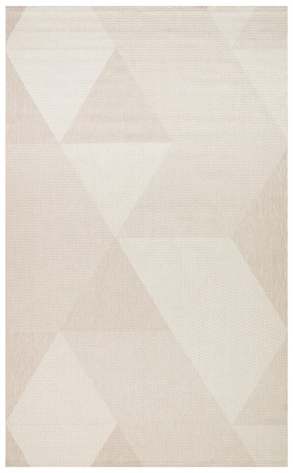 Mono 03 Bej Modern Kaymaz Tabanlı Dekoratif Sisal Halı