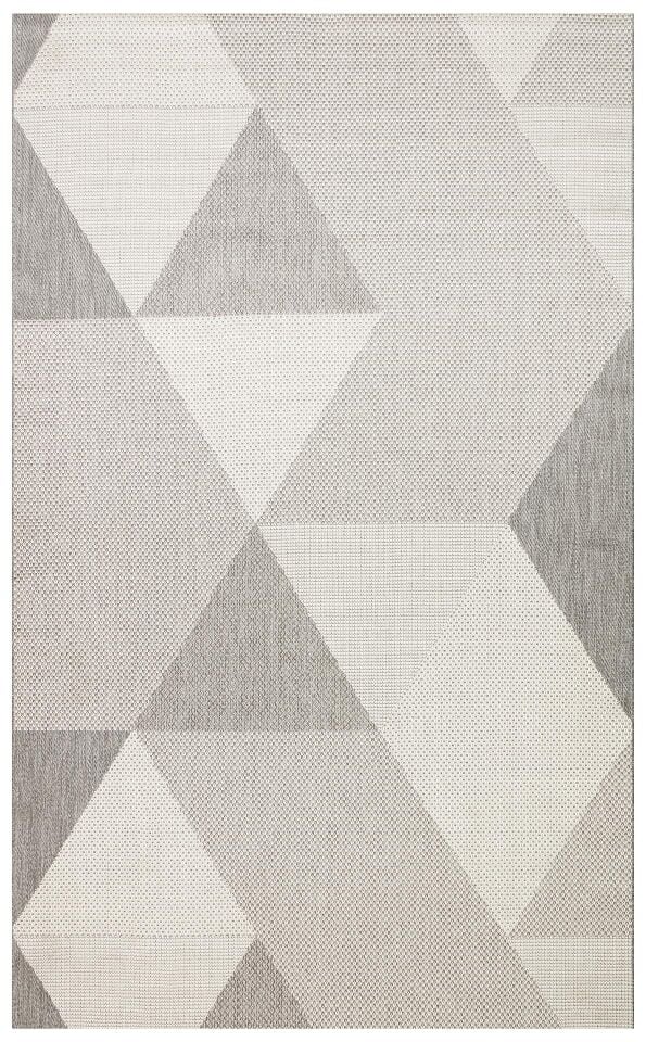 Mono 03 Gri Modern Kaymaz Tabanlı Dekoratif Sisal Halı