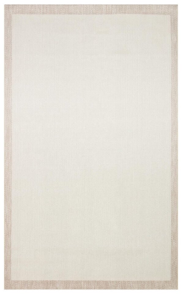Mono 04 Bej Modern Kaymaz Tabanlı Dekoratif Sisal Halı
